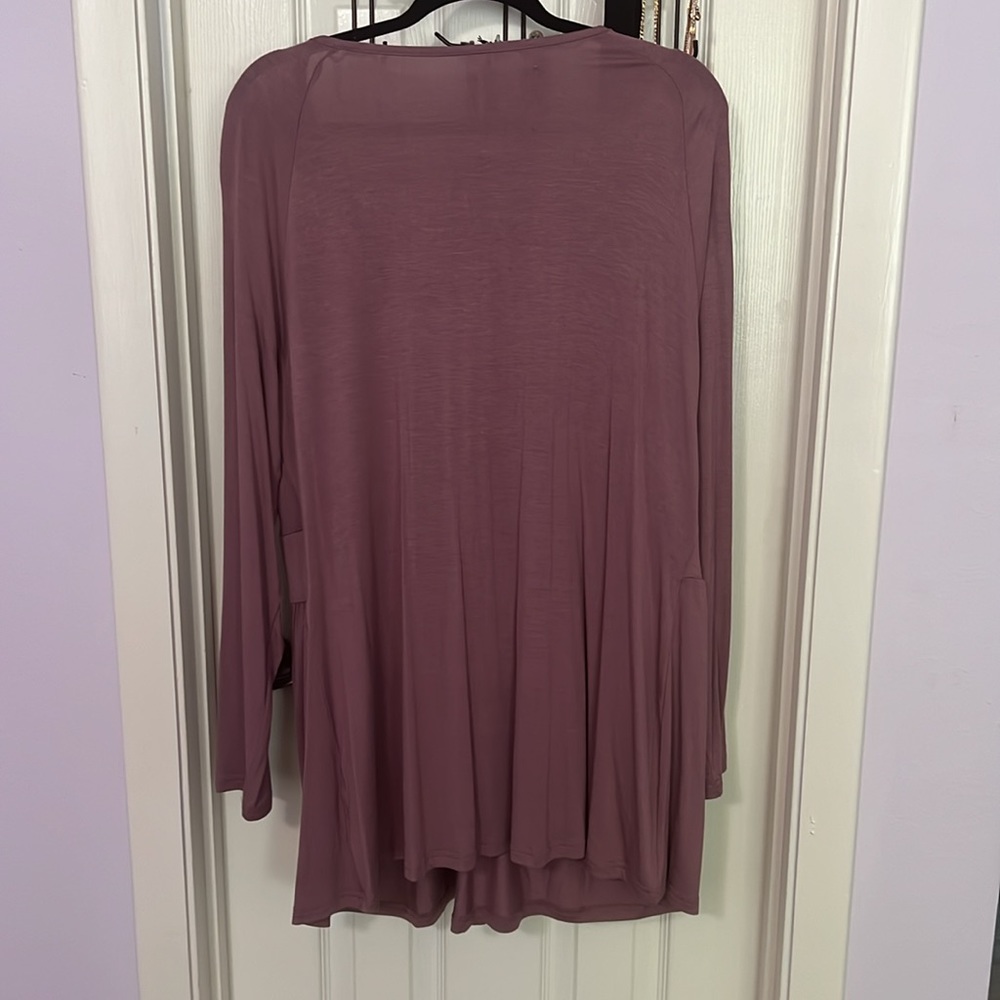Plus Size Wrap Top - Picture 3 of 3